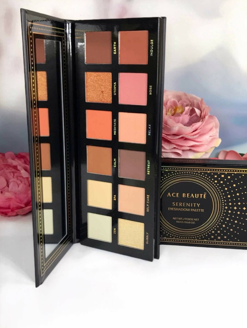Ace Beaute SERENITY Eyeshadow Palette (Limited Edition) 19.2g *Brand new in box!